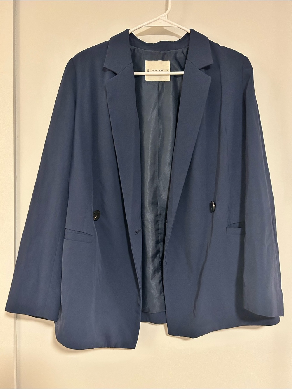 Everlane Navy Relaxed Blazer
